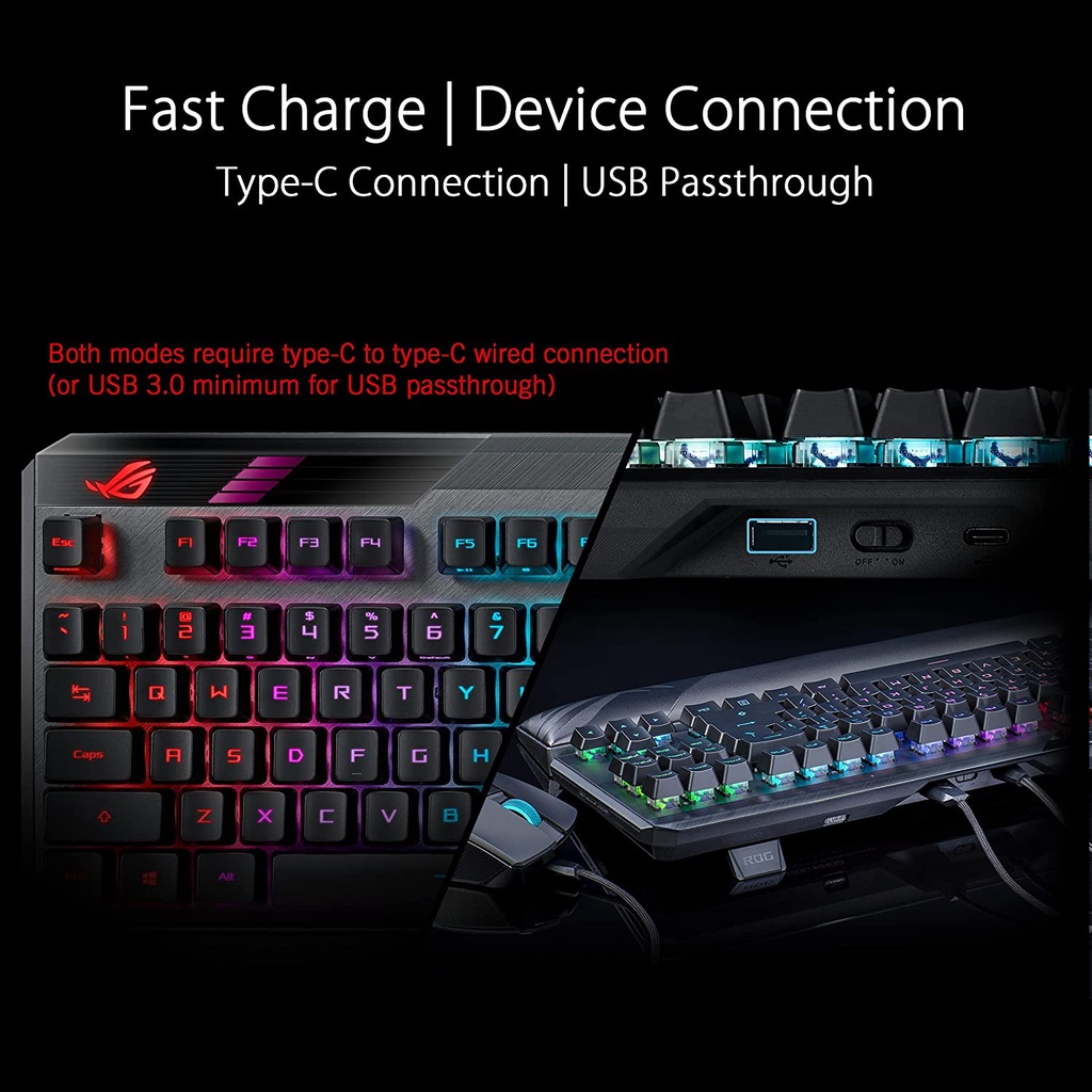 Asus ROG Claymore II RGB Wireless Mechanical Gaming Keyboard