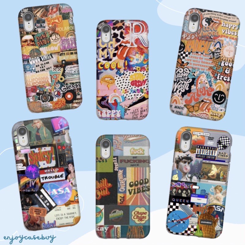 tumblr retro case ALL TYPE HP (case iphone, case samsung , case infinix , dll)