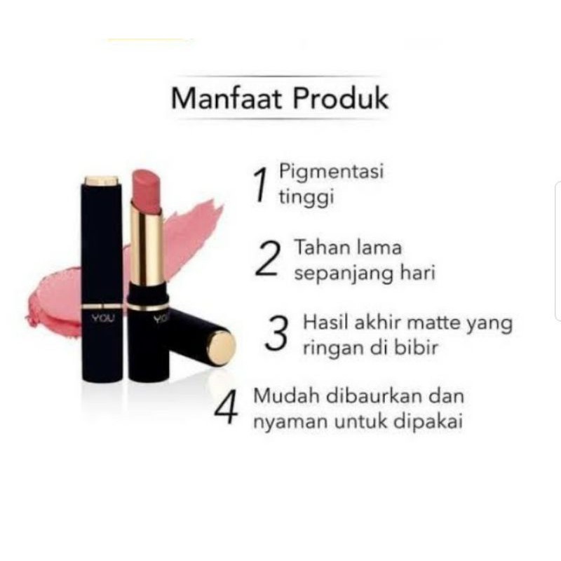 Y.O.U SUPREME MATTE LIPSTIK