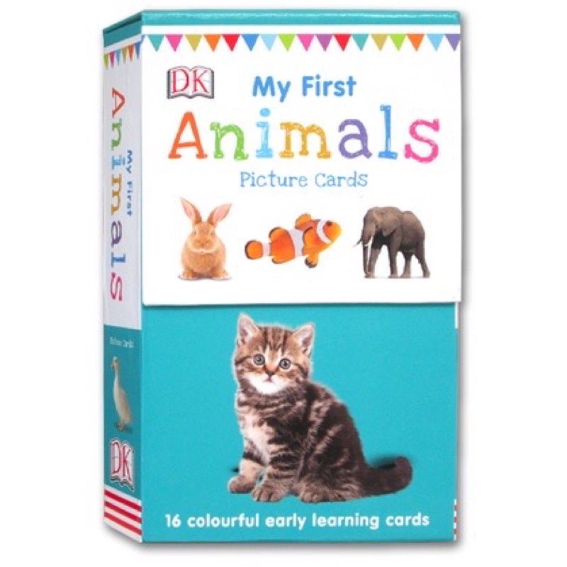 my first animal touch and feel flashcard