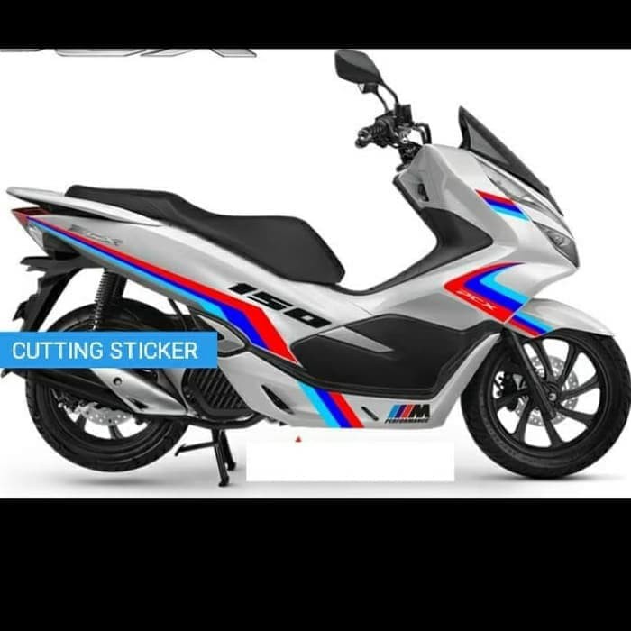 striping cutting sticker HONDA PCX motif BMW