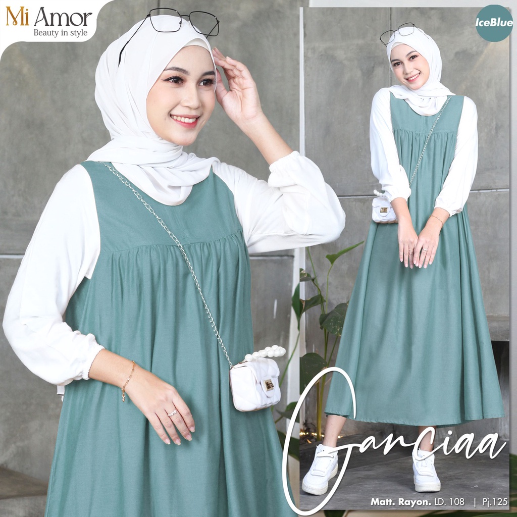 GARCIA dres midi gamis muslim original produk by mi amor