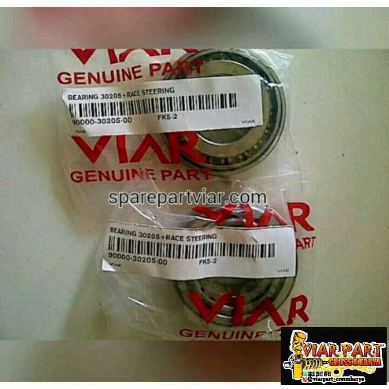 sparepart viar bearing komstir viar karya 150 200