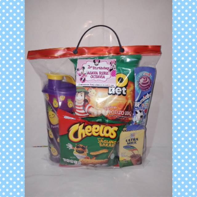 

Paket Snack Ultah / Snack Ulang Tahun / Bingkisan Ulang Tahun / Paket Snack Ulang Tahun