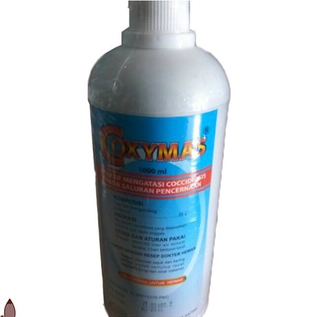 Coxymas 1 liter - Obat Coccidiosis hewan Pada Ayam