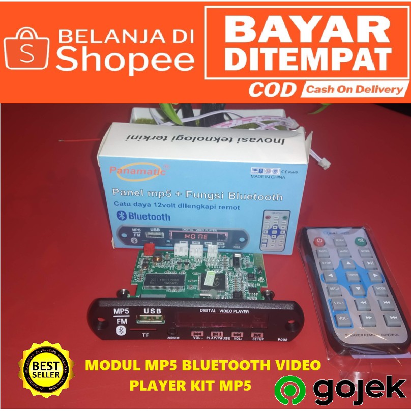 MODUL MP5 BLUETOOTH VIDEO PLAYER KIT MP5