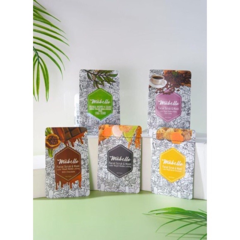 ✨LACIKOSME✨ MABELLO MASKER WAJAH SACHET - MASKER WAJAH ALAMI BPOM ORIGINAL