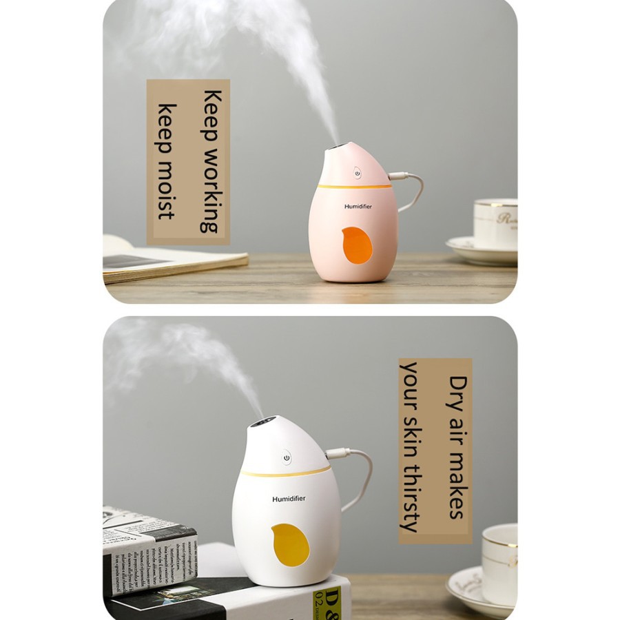 Taffware Air Humidifier Aromatherapy Oil Diffuser Mango Design 160ml