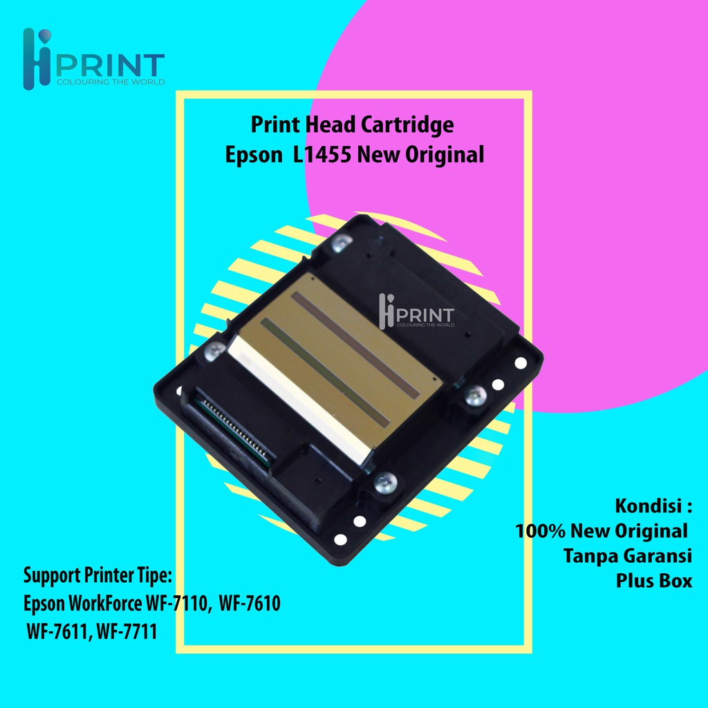 Print Head L1455 WF7111 WF 7610 WF7611 WF7711 Print Head Printer Epson L1455 New Original