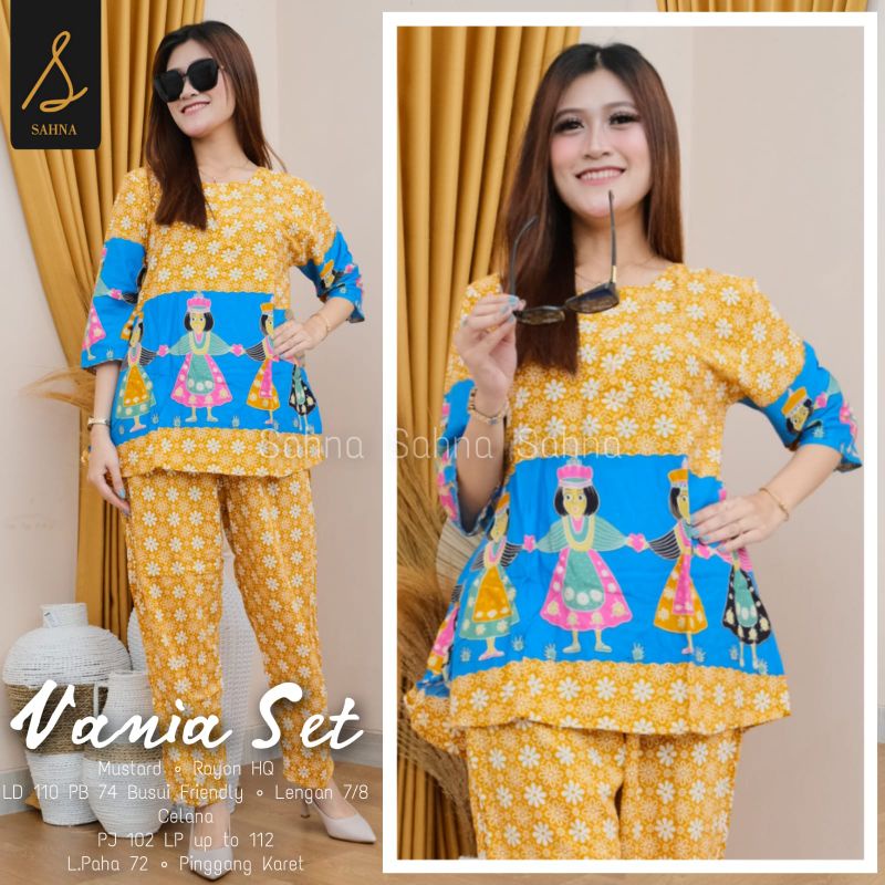 COD Setelan Piyama RC Asmara Lengan 7/8 HAP Adem Busui Friendly Ndolnga + BU TEJO BKK + MNTA