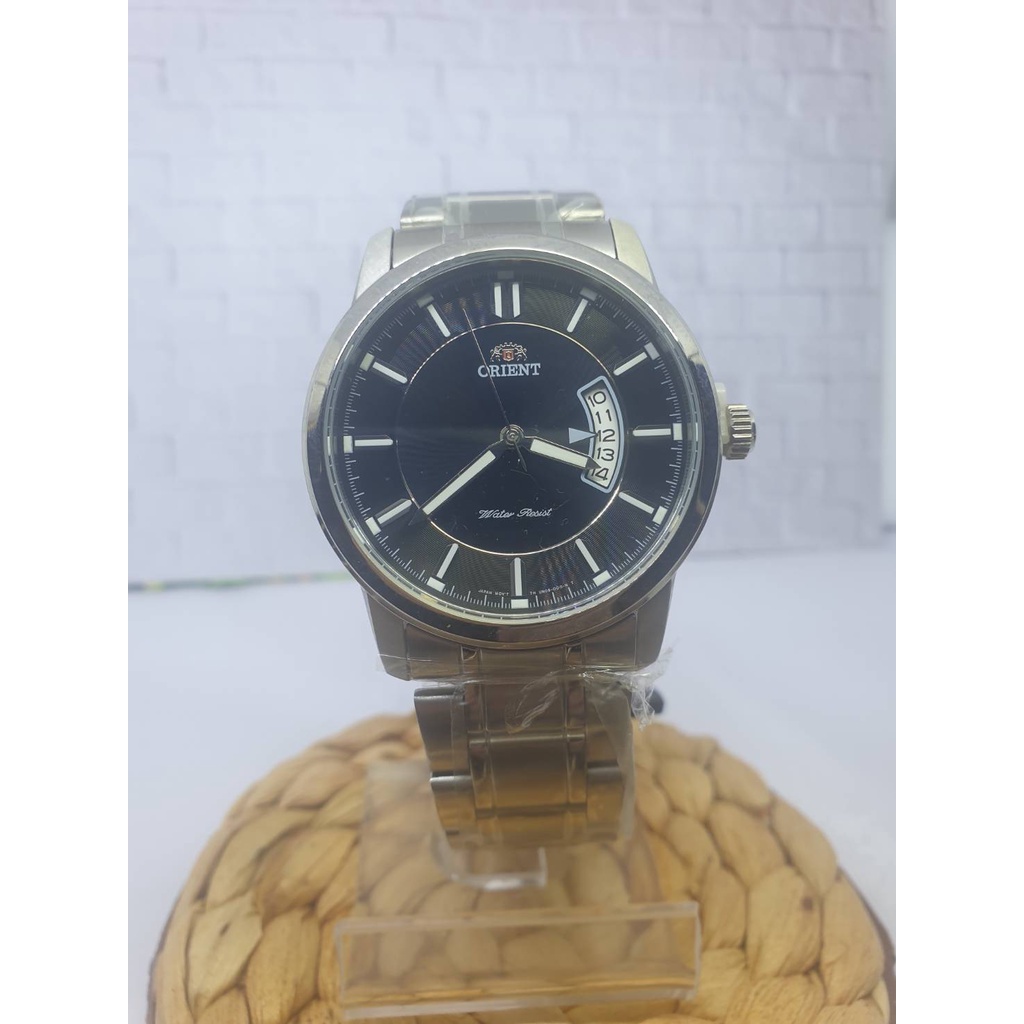 JAM TANGAN PRIA ORIENT M5 CLASSIC ALL STAINLESS STEEL ORIGINAL BERGARANSI RESMI