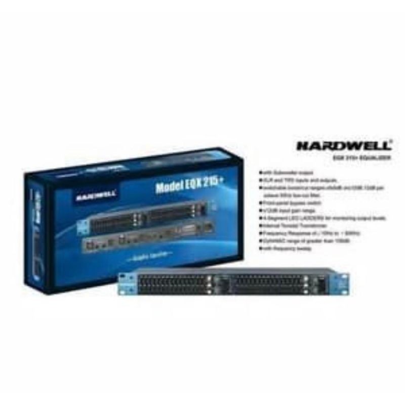 Equaliser Hardwell 215 plus sub