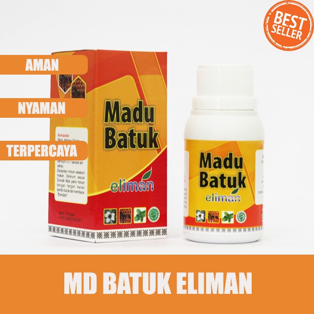 

Madu Batuk El Iman Batuk Eliman berdahak dan kering 165 g