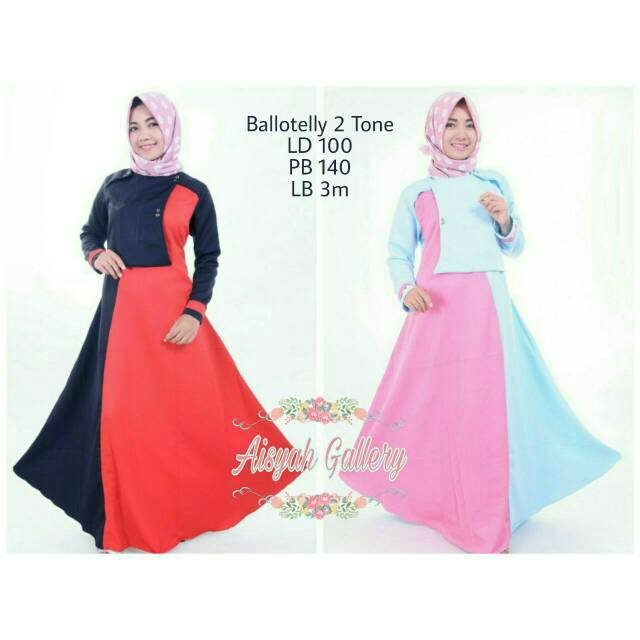 SALE Gamis Ballotelly 2 Tone Blazer