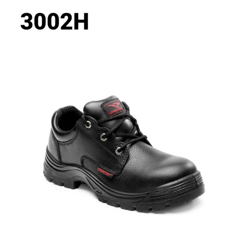 Sepatu safety cheetah Murah, Hak Pendek, Bahan Kulit Asli