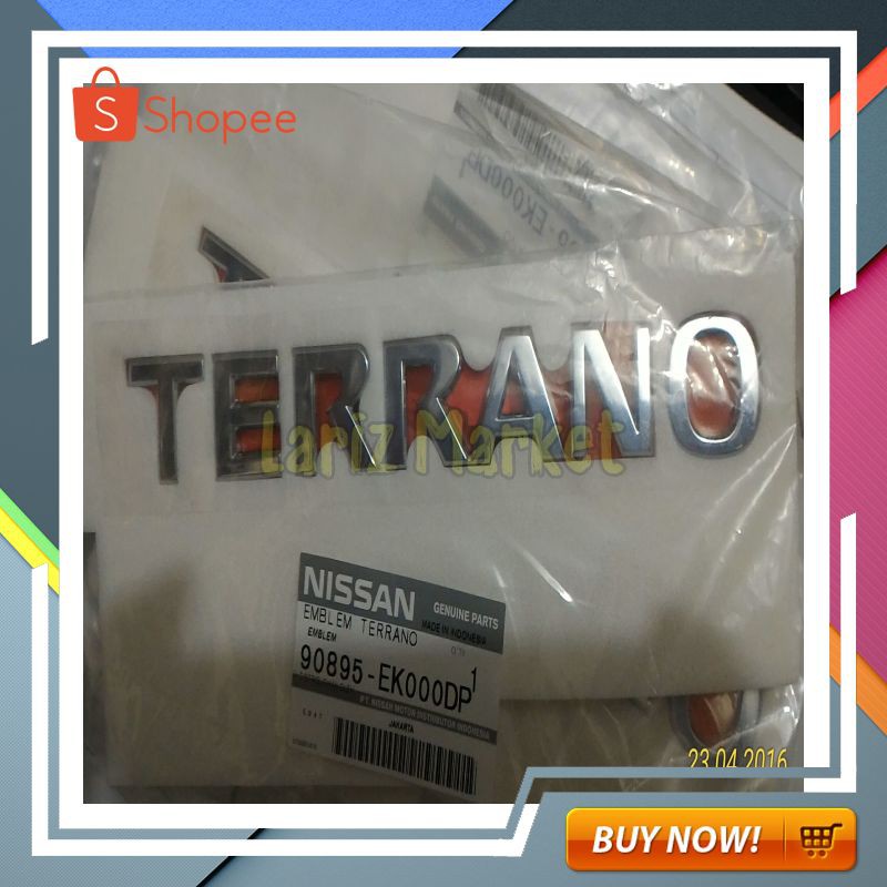 PROMO SPESIAL EMBLEM BAGASI NISSAN TERRANO