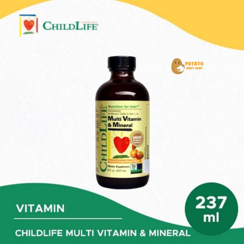 ChildLife Multi Vitamin &amp; Mineral - Multivitamin Anak