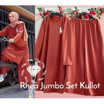 Stelan senam olahraga wanita model muslim baju tunik muslimah training Panjang murah JUMBO ld 120 XX