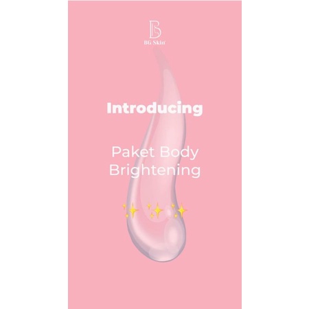 PAKET BODY SIANG MALAM BEAUTY GLOW BRIGHTENING BODY SERUM ORIGINAlL 100% BG SKINCARE