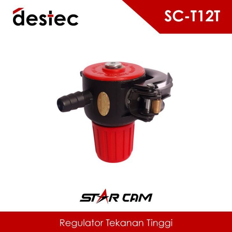 Starcam ,  Regulator Gas  , HP ,  High Pressure StarCam  Tekanan Tinggi Tanpa Meter