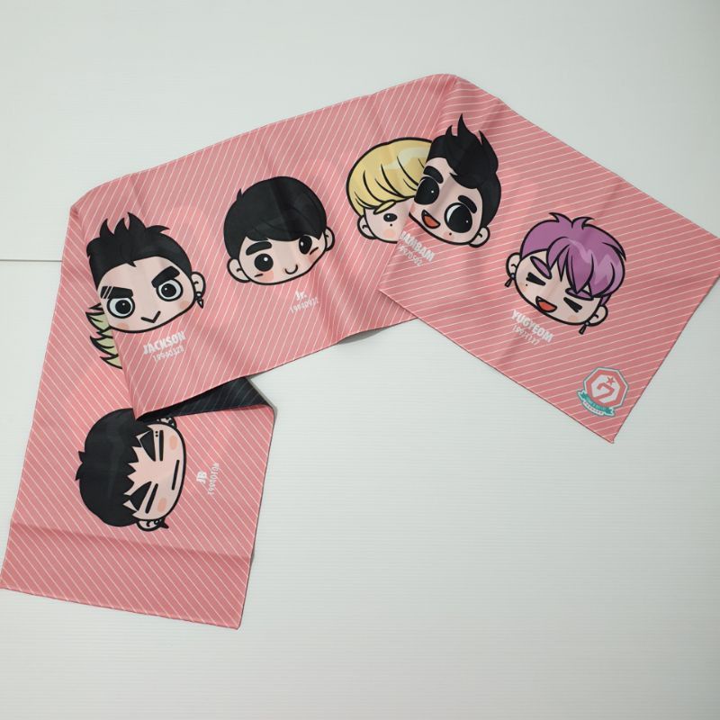 GOT7 Gotoon Pure Slogan JB Mark Jackson Jinyoung Youngjae Bambam Yugyeom