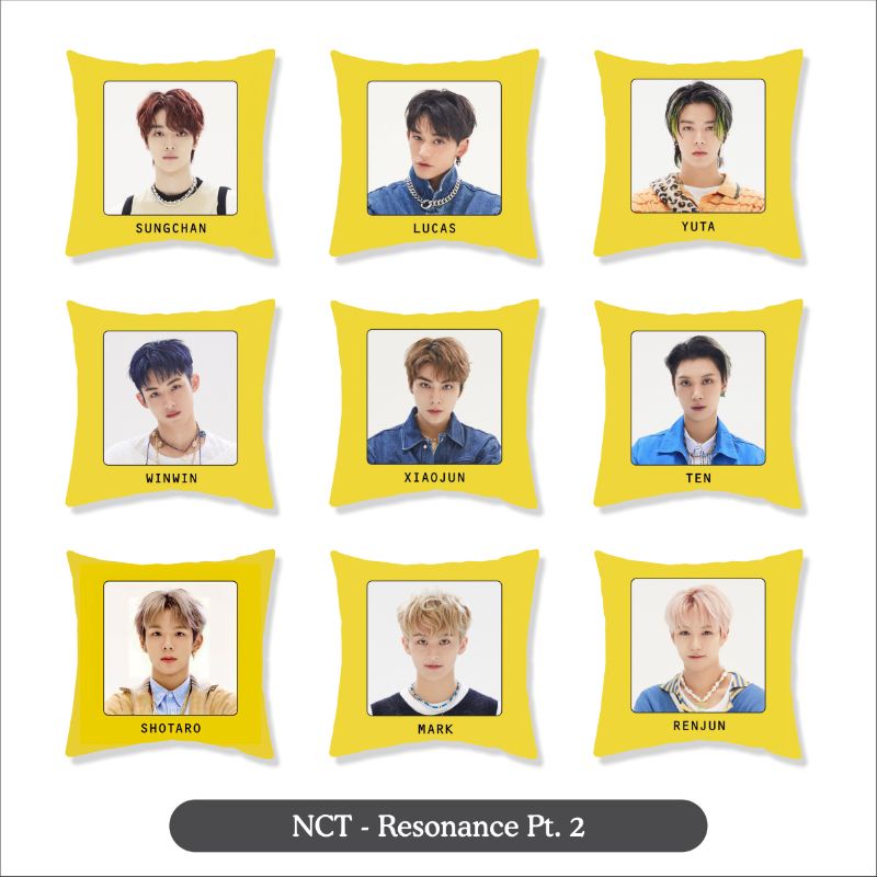 Bantal NCT 30x30 universe resonance