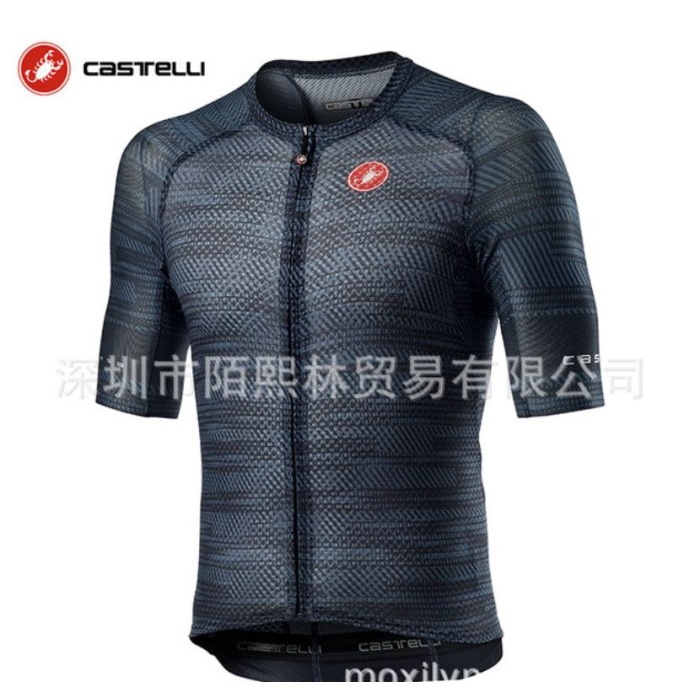 Baju Jersey Lengan Pendek Cycling Sepeda Import CASTELLI IV Premium