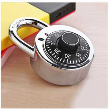 Gembok Brankas Rotary Padlock Digit Combination Padlock / Gembok Kombinasi Angka Numeric Code Lock / Gembok Serbaguna Gembok Brankas Pintu Koper Tas Laci Pagar Rumah Manual Rotary Padlock Digit Combination Padlock / Gembok Putar Kombinasi Anti Maling