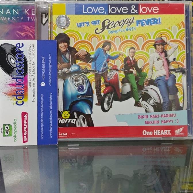 CD VIERRA - LOVE LOVE & LOVE SCOPPY EDITION COVER TERPOPULER