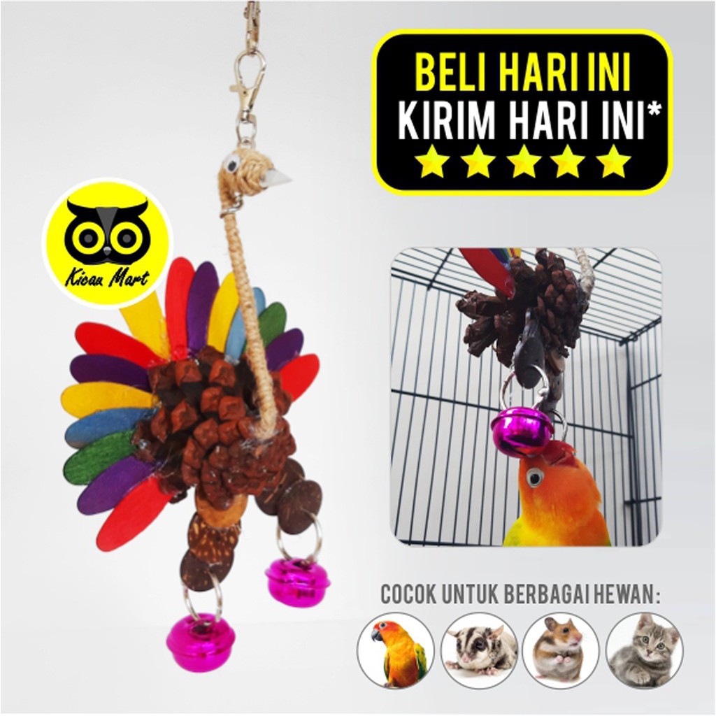 MAINAN BURUNG PARROT LOVEBIRD PARKIT FALK SC MAINAN KUCING HAMSTER COKOTAN LOVEBIRD STIK MERAK MRKJL
