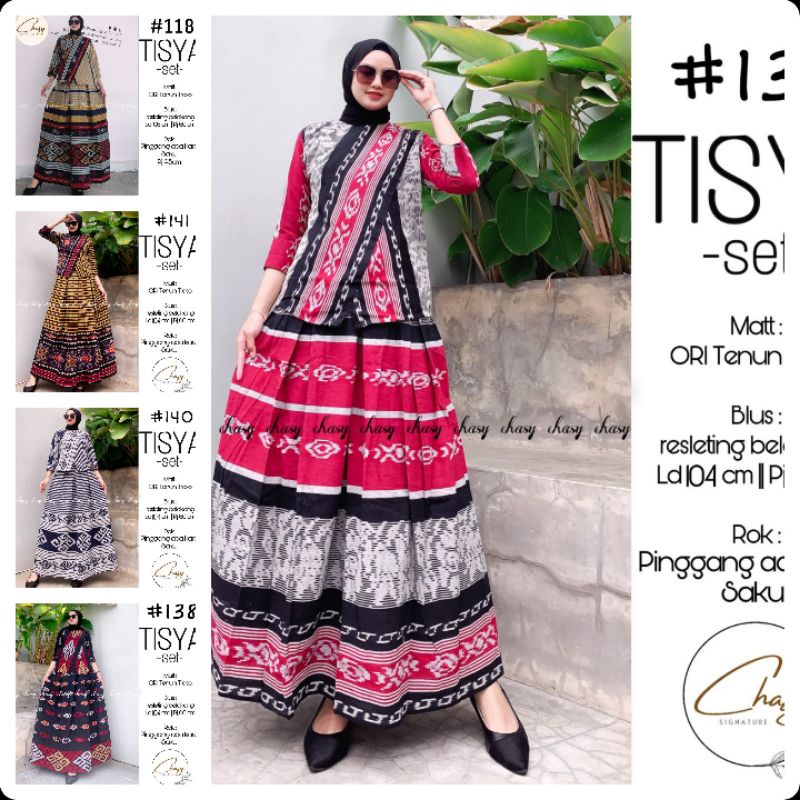 TISYA  Set Tenun Troso ori | Chasy