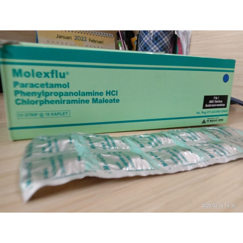 MOLEXFLU TABLET 1 STRIP ISI 10 TABLET