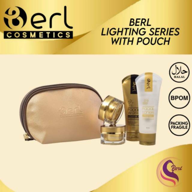 LIGHTENING SERIES B ERL B ERL  LIGHTENING SERIES PAKET PERAWATAN WAJAH SKINCARE B ERL