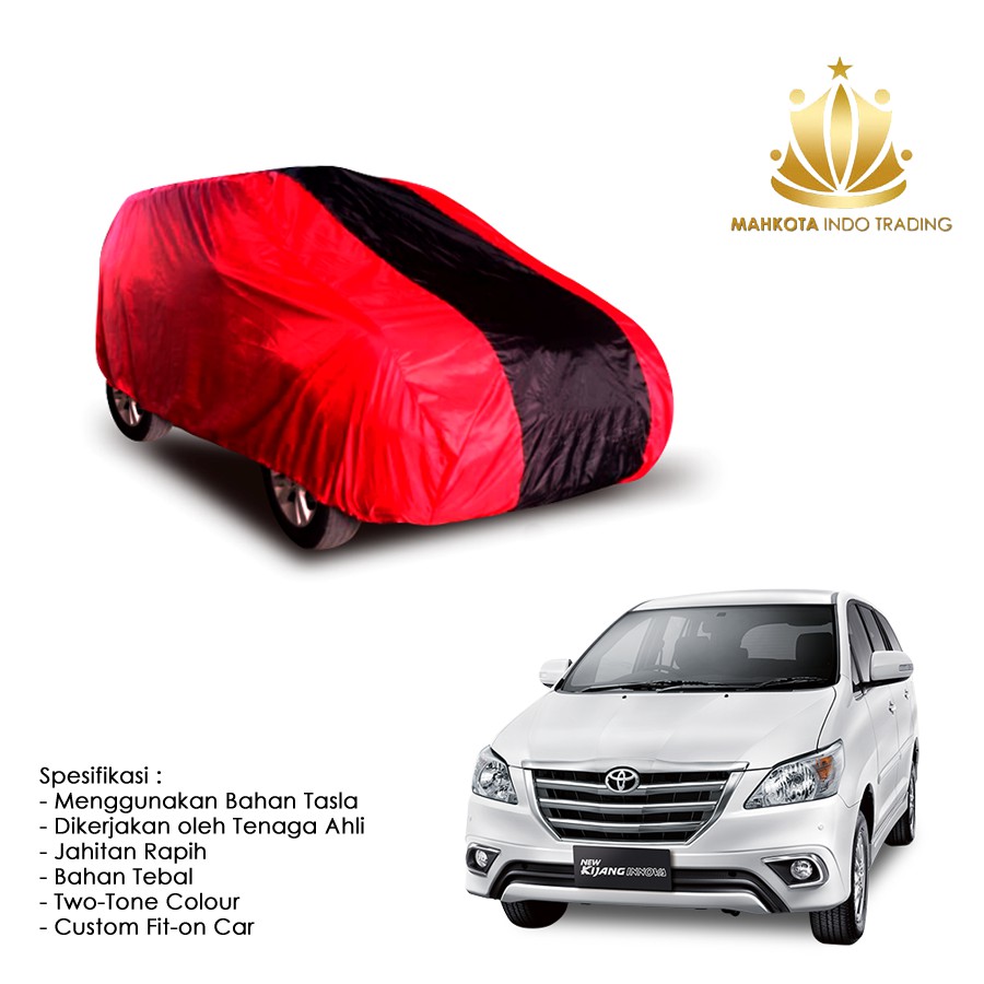 Custom Body Cover Warna Innova / Inova / Sarung Mobil / Penutup Mobil Warna Innova / Inova