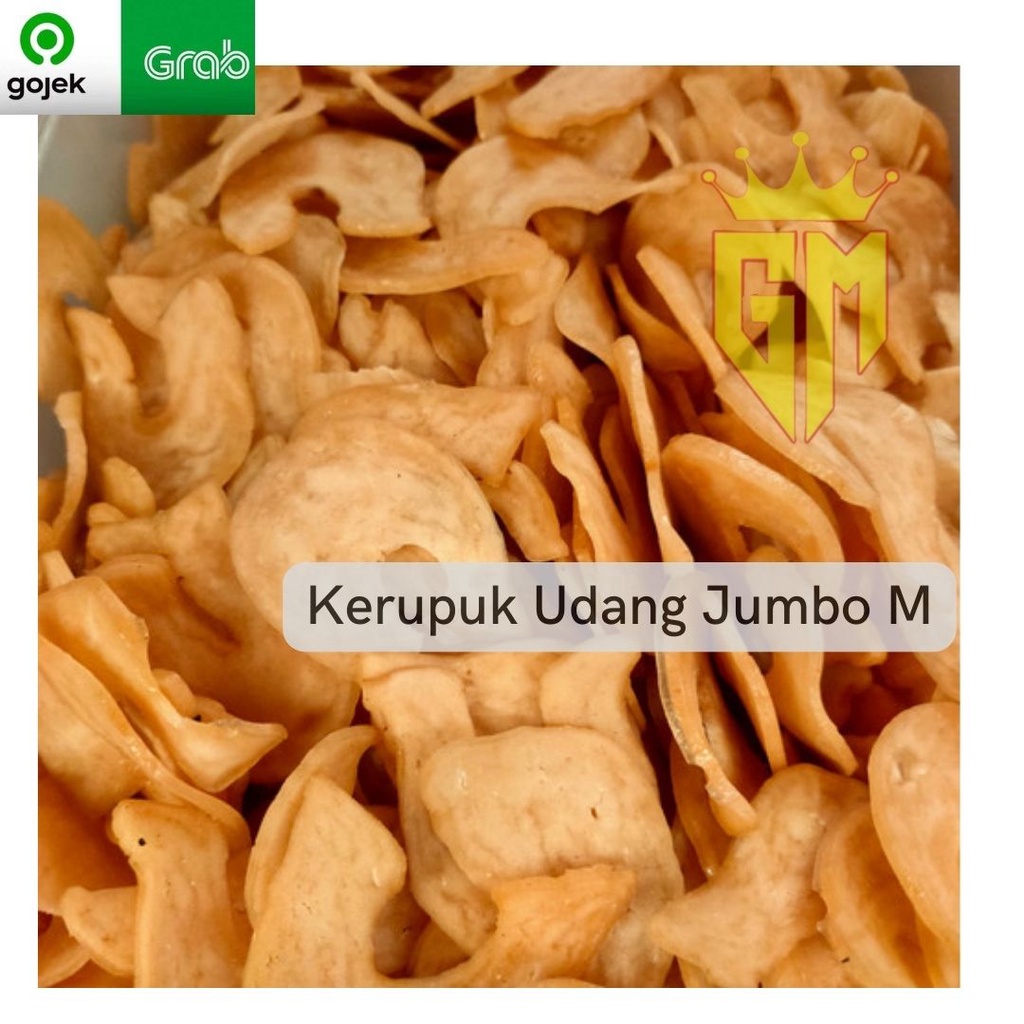 

Kerupuk Udang Jumbo Prima Rasa Tipe M / Kerupuk Udang Mentah 1 Kg / Halal