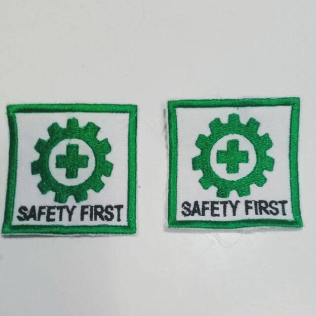 BORDIR LOGO SAFETY FIRST