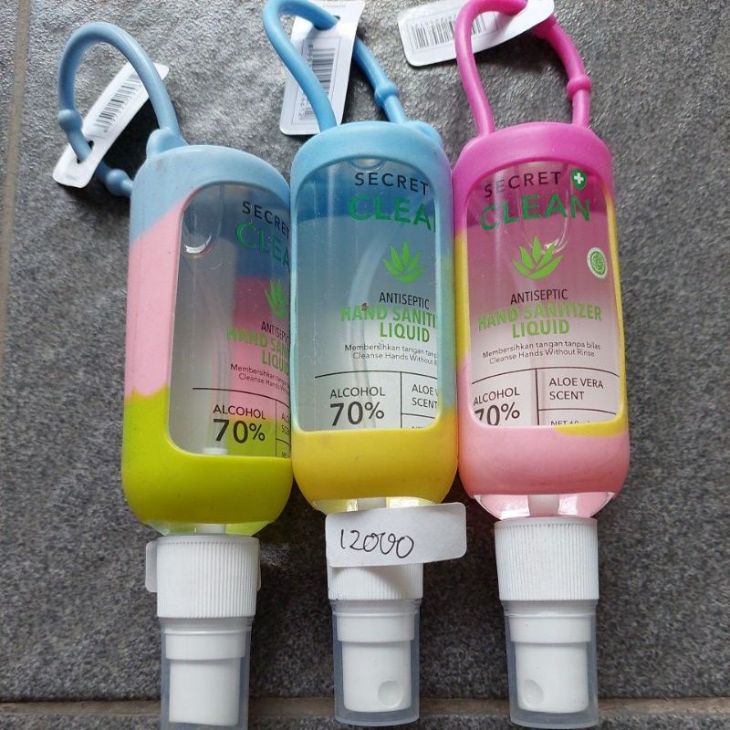 Hand Sanitizer Spray/Hand Sanitizer secret clean/gantungan tas HS