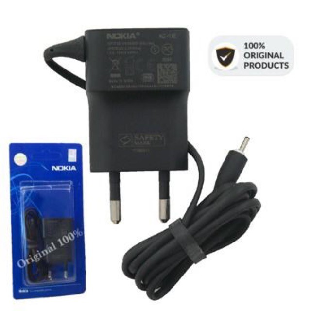 lion king Charger Nokia N105 / Charger Nokia Colokan Kecil / Colokan Jarum Ring Putih / Nokia
