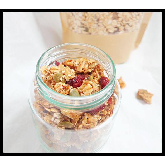 

HOT SALE SNACK GRANOLA HONEY - CRUNCHY 500GR terjamin