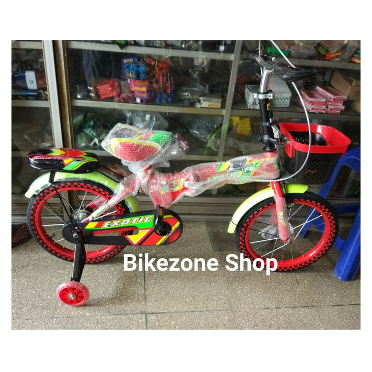 Sepeda anak Lipat 16 inch Exotic KHUSUS GOSEND BANDUNG