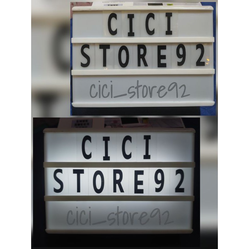 Lampu Led Cinema Light Decoration