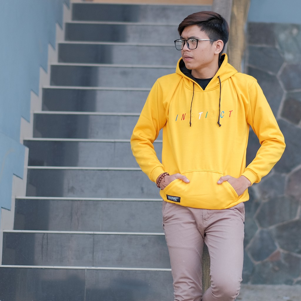 INSTINCT JAKET SWEATER HOODIE  RAINBOW