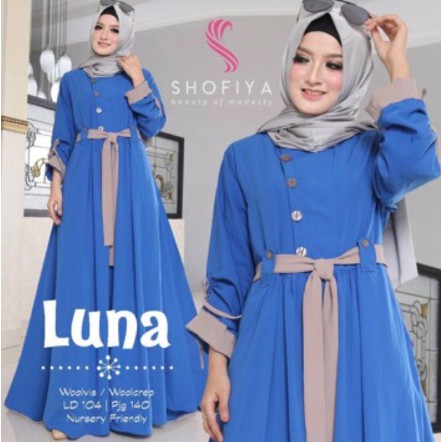 GAMIS BALOTELLY LUNA DRES/ GAMIS LUNA BALOTELY MURAH