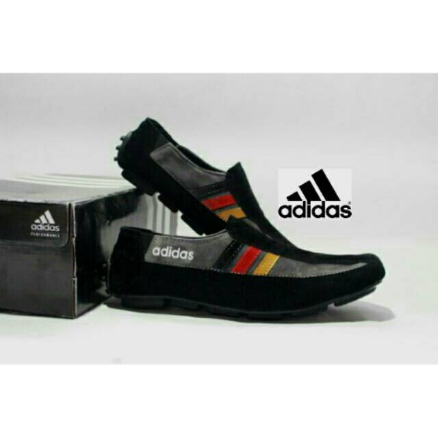 Sepatu Santai.Adidas.Slop.Slip On.Casual.Pria.Kulit.suede