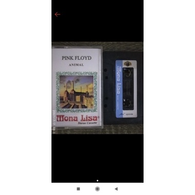 Cassette tape Kaset pita Pink Floyd Monalisa Animal