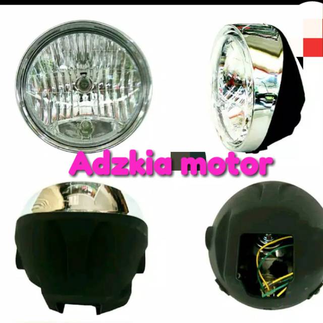 Cover batok lampu honda tiger revo lampu bulat
