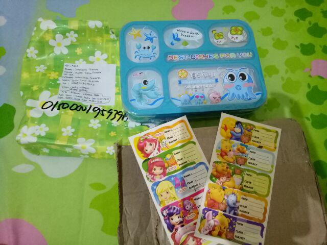 Lunch Box Yooyee 6 Sekat Leak Proof