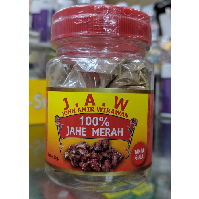 

John Amir Wirawan (JAW). Serbuk Jahe Merah 100% (BERKUALITAS)