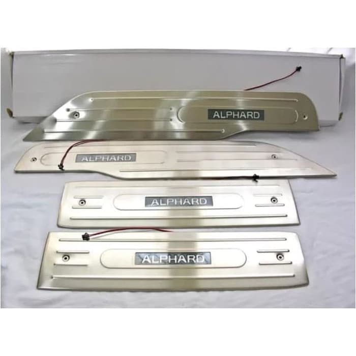 Sillplate LED Samping ALPHARD 2008 - 2015 LED Nyala Lampu import