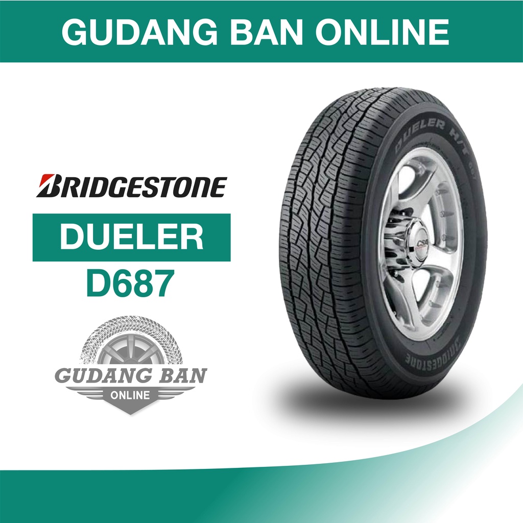 Ban taruna crv katana hilux 205/70 R15 Bridgestone Dueler D687